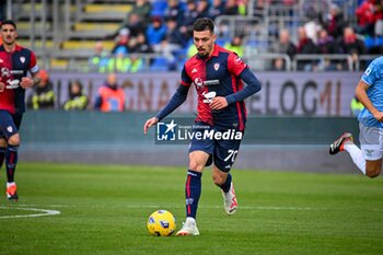 2024-02-10 - Gianluca Gaetano of Cagliari Calcio - CAGLIARI CALCIO VS SS LAZIO - ITALIAN SERIE A - SOCCER