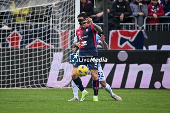 2024-02-10 - Gianluca Lapadula of Cagliari Calcio - CAGLIARI CALCIO VS SS LAZIO - ITALIAN SERIE A - SOCCER