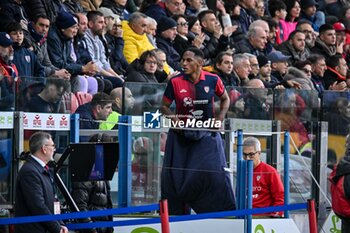 2024-02-10 - Yerri Mina of Cagliari Calcio - CAGLIARI CALCIO VS SS LAZIO - ITALIAN SERIE A - SOCCER