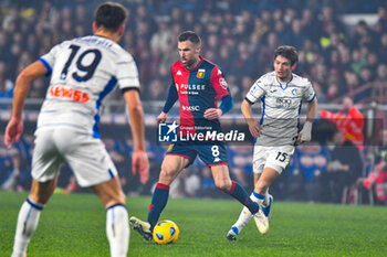 2024-02-11 - Kevin Strootmann of Genoa in action during Italian Serie A TIM match between Genoa CFC vs Atalanta BC on 11 february 2024 at the Stadio Luigi Ferraris, Genova - GENOA CFC VS ATALANTA BC - ITALIAN SERIE A - SOCCER