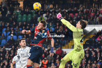 2024-02-11 - Marco Carnesecchi of Atalanta in action during Italian Serie A TIM match between Genoa CFC vs Atalanta BC on 11 february 2024 at the Stadio Luigi Ferraris, Genova - GENOA CFC VS ATALANTA BC - ITALIAN SERIE A - SOCCER