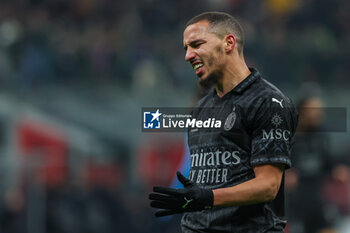 2024-02-11 - Ismael Bennacer of AC Milan reacts during Serie A 2023/24 football match between AC Milan and SSC Napoli at San Siro Stadium, Milan, Italy on February 11, 2024 - AC MILAN VS SSC NAPOLI - ITALIAN SERIE A - SOCCER