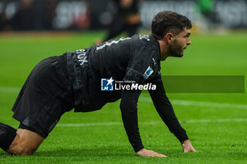 2024-02-11 - Christian Pulisic of AC Milan reacts during Serie A 2023/24 football match between AC Milan and SSC Napoli at San Siro Stadium, Milan, Italy on February 11, 2024 - AC MILAN VS SSC NAPOLI - ITALIAN SERIE A - SOCCER