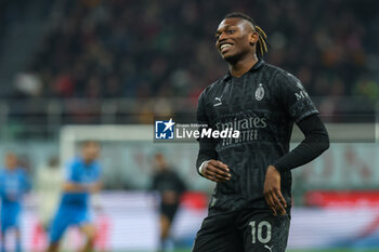 2024-02-11 - Rafael Leao of AC Milan reacts during Serie A 2023/24 football match between AC Milan and SSC Napoli at San Siro Stadium, Milan, Italy on February 11, 2024 - AC MILAN VS SSC NAPOLI - ITALIAN SERIE A - SOCCER