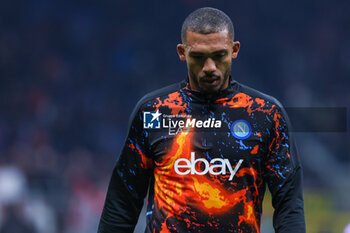2024-02-11 - Juan Jesus of SSC Napoli looks on during Serie A 2023/24 football match between AC Milan and SSC Napoli at San Siro Stadium, Milan, Italy on February 11, 2024 - AC MILAN VS SSC NAPOLI - ITALIAN SERIE A - SOCCER