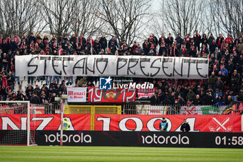 2024-02-11 - Choreography of AC Monza supporters of curva Davide Pieri: 