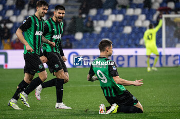 2024-02-10 - Andrea Pinamonti (Sassuolo) celebrates after scoring the gol of 1-0 - US SASSUOLO VS TORINO FC - ITALIAN SERIE A - SOCCER
