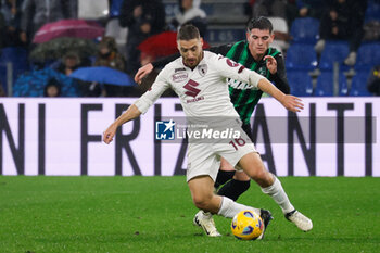 2024-02-10 - Nikola Vlasic (Torino) and Luca Lipani (Sassuolo) - US SASSUOLO VS TORINO FC - ITALIAN SERIE A - SOCCER