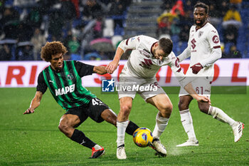 2024-02-10 - Nikola Vlasic (Torino) and Armand Laurient.. (Sassuolo) - US SASSUOLO VS TORINO FC - ITALIAN SERIE A - SOCCER