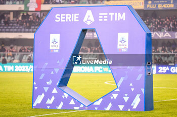 2024-02-17 - The official italian Serie A banner - HELLAS VERONA FC VS JUVENTUS FC - ITALIAN SERIE A - SOCCER