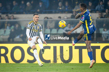 2024-02-17 - Juventus's Filip Kostic in action - HELLAS VERONA FC VS JUVENTUS FC - ITALIAN SERIE A - SOCCER