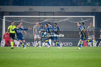 2024-02-17 - Verona's Michael Folorunsho scores a goal - HELLAS VERONA FC VS JUVENTUS FC - ITALIAN SERIE A - SOCCER