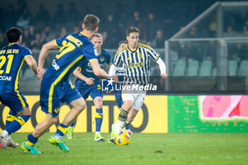 2024-02-17 - Juventus's Kenan Yildiz in action - HELLAS VERONA FC VS JUVENTUS FC - ITALIAN SERIE A - SOCCER