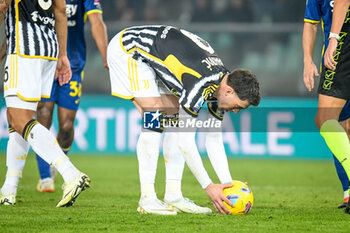 2024-02-17 - Juventus's Dusan Vlahovic ready for penalty kick - HELLAS VERONA FC VS JUVENTUS FC - ITALIAN SERIE A - SOCCER