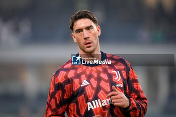 2024-02-17 - Juventus's Dusan Vlahovic portrait - HELLAS VERONA FC VS JUVENTUS FC - ITALIAN SERIE A - SOCCER