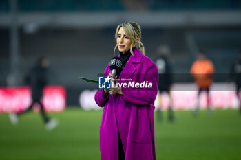 2024-02-17 - The DAZN Italia journalist Giorgia Rossi - HELLAS VERONA FC VS JUVENTUS FC - ITALIAN SERIE A - SOCCER