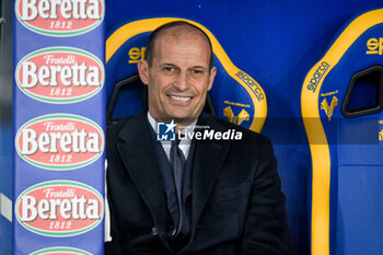 2024-02-17 - Juventus's Head Coach Massimiliano Allegri portrait - HELLAS VERONA FC VS JUVENTUS FC - ITALIAN SERIE A - SOCCER