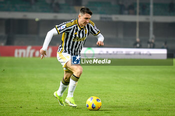 2024-02-17 - Juventus's Andrea Cambiaso portrait in action - HELLAS VERONA FC VS JUVENTUS FC - ITALIAN SERIE A - SOCCER