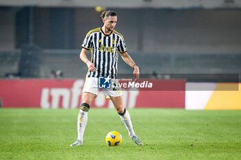 2024-02-17 - Juventus's Adrien Rabiot portrait in action - HELLAS VERONA FC VS JUVENTUS FC - ITALIAN SERIE A - SOCCER