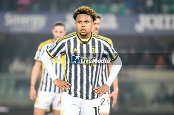 2024-02-17 - Juventus's Weston McKennie portrait - HELLAS VERONA FC VS JUVENTUS FC - ITALIAN SERIE A - SOCCER