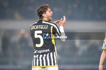 2024-02-17 - Juventus's Manuel Locatelli portrait reacting - HELLAS VERONA FC VS JUVENTUS FC - ITALIAN SERIE A - SOCCER
