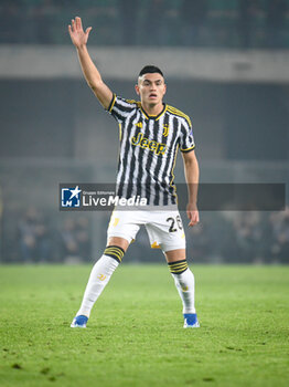 2024-02-17 - Juventus's Carlos Alcaraz portrait - HELLAS VERONA FC VS JUVENTUS FC - ITALIAN SERIE A - SOCCER