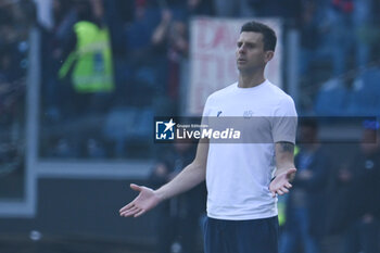 2024-02-18 - Thiago Motta of Bologna F.C. during the 25th day of the Serie A Championship between S.S. Lazio vs Bologna F.C. 1909, 18 February 2024 at the Olympic Stadium in Rome. - SS LAZIO VS BOLOGNA FC - ITALIAN SERIE A - SOCCER