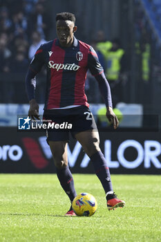 2024-02-18 - Jhon Lucumi' of Bologna F.C. during the 25th day of the Serie A Championship between S.S. Lazio vs Bologna F.C. 1909, 18 February 2024 at the Olympic Stadium in Rome. - SS LAZIO VS BOLOGNA FC - ITALIAN SERIE A - SOCCER