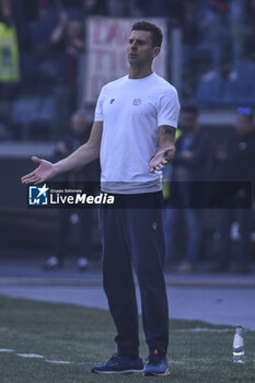 2024-02-18 - Thiago Motta of Bologna F.C. during the 25th day of the Serie A Championship between S.S. Lazio vs Bologna F.C. 1909, 18 February 2024 at the Olympic Stadium in Rome. - SS LAZIO VS BOLOGNA FC - ITALIAN SERIE A - SOCCER