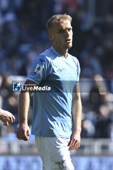 2024-02-18 - Gustav Isaksen of S.S. Lazio during the 25th day of the Serie A Championship between S.S. Lazio vs Bologna F.C. 1909, 18 February 2024 at the Olympic Stadium in Rome. - SS LAZIO VS BOLOGNA FC - ITALIAN SERIE A - SOCCER