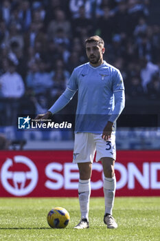 2024-02-18 - Mario Gila of S.S. Lazio during the 25th day of the Serie A Championship between S.S. Lazio vs Bologna F.C. 1909, 18 February 2024 at the Olympic Stadium in Rome. - SS LAZIO VS BOLOGNA FC - ITALIAN SERIE A - SOCCER