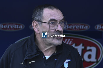 2024-02-18 - Maurizio Sarri of S.S. Lazio during the 25th day of the Serie A Championship between S.S. Lazio vs Bologna F.C. 1909, 18 February 2024 at the Olympic Stadium in Rome. - SS LAZIO VS BOLOGNA FC - ITALIAN SERIE A - SOCCER