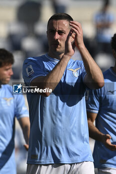 2024-02-18 - Adam Marusic of S.S. Lazio during the 25th day of the Serie A Championship between S.S. Lazio vs Bologna F.C. 1909, 18 February 2024 at the Olympic Stadium in Rome. - SS LAZIO VS BOLOGNA FC - ITALIAN SERIE A - SOCCER