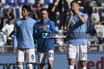 2024-02-18 - Manuel Lazzari of S.S. Lazio during the 25th day of the Serie A Championship between S.S. Lazio vs Bologna F.C. 1909, 18 February 2024 at the Olympic Stadium in Rome. - SS LAZIO VS BOLOGNA FC - ITALIAN SERIE A - SOCCER