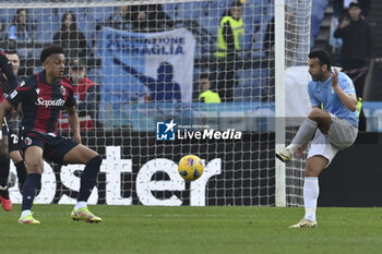 2024-02-18 - Pedro of S.S. Lazio during the 25th day of the Serie A Championship between S.S. Lazio vs Bologna F.C. 1909, 18 February 2024 at the Olympic Stadium in Rome. - SS LAZIO VS BOLOGNA FC - ITALIAN SERIE A - SOCCER