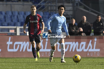 2024-02-18 - Daichi Kamada of S.S. Lazio during the 25th day of the Serie A Championship between S.S. Lazio vs Bologna F.C. 1909, 18 February 2024 at the Olympic Stadium in Rome. - SS LAZIO VS BOLOGNA FC - ITALIAN SERIE A - SOCCER