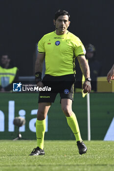 2024-02-18 - Referee Fabio Maresca during the 25th day of the Serie A Championship between S.S. Lazio vs Bologna F.C. 1909, 18 February 2024 at the Olympic Stadium in Rome. - SS LAZIO VS BOLOGNA FC - ITALIAN SERIE A - SOCCER