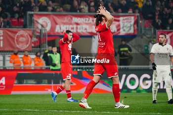 2024-02-18 - Milan Duric (AC Monza) disappointed - AC MONZA VS AC MILAN - ITALIAN SERIE A - SOCCER