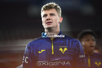 2024-02-23 - Paweł Dawidowicz (Hellas Verona) portrait - BOLOGNA FC VS HELLAS VERONA FC - ITALIAN SERIE A - SOCCER
