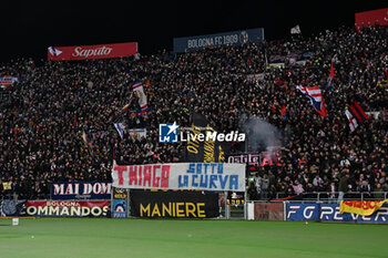 2024-02-23 - Bologna Fc supporters banner aksing Thiago Motta under Curva Andrea Costa sector of Renato Dall'Ara Stadium - BOLOGNA FC VS HELLAS VERONA FC - ITALIAN SERIE A - SOCCER