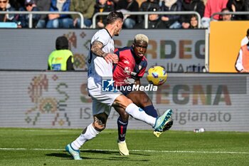 2024-02-25 - Zito Luvumbo of Cagliari Calcio - CAGLIARI CALCIO VS SSC NAPOLI - ITALIAN SERIE A - SOCCER