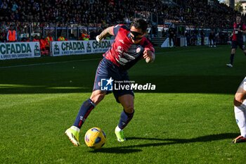 2024-02-25 - Gianluca Lapadula of Cagliari Calcio - CAGLIARI CALCIO VS SSC NAPOLI - ITALIAN SERIE A - SOCCER