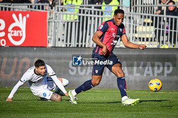 2024-02-25 - Yerri Mina of Cagliari Calcio - CAGLIARI CALCIO VS SSC NAPOLI - ITALIAN SERIE A - SOCCER