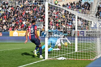 2024-02-25 - Victor Osimhen of SSC Napoli, Goal - CAGLIARI CALCIO VS SSC NAPOLI - ITALIAN SERIE A - SOCCER