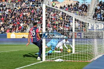 2024-02-25 - Victor Osimhen of SSC Napoli, Goal - CAGLIARI CALCIO VS SSC NAPOLI - ITALIAN SERIE A - SOCCER