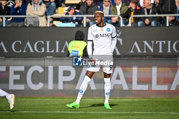 2024-02-25 - Victor Osimhen of SSC Napoli, Esultanza, Joy After scoring goal, - CAGLIARI CALCIO VS SSC NAPOLI - ITALIAN SERIE A - SOCCER