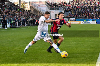 2024-02-25 - Pasquale Mazzocchi of SSC Napoli, Tommaso Augello of Cagliari Calcio - CAGLIARI CALCIO VS SSC NAPOLI - ITALIAN SERIE A - SOCCER