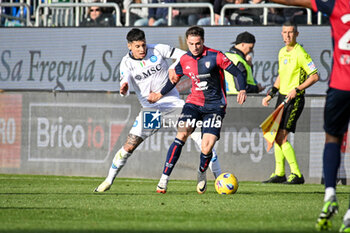 2024-02-25 - Gaetano Oristanio of Cagliari Calcio - CAGLIARI CALCIO VS SSC NAPOLI - ITALIAN SERIE A - SOCCER