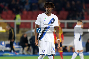 2024-02-25 - Yann Aurel Bisseck of FC Inter - US LECCE VS INTER - FC INTERNAZIONALE - ITALIAN SERIE A - SOCCER