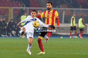 2024-02-25 - Alexis Sanchez of FC Inter in action against Ahmed Touba of US Lecce - US LECCE VS INTER - FC INTERNAZIONALE - ITALIAN SERIE A - SOCCER